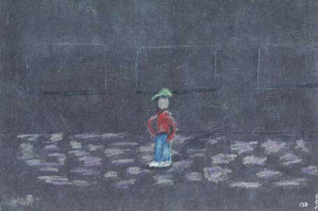 Mottled or patterned light